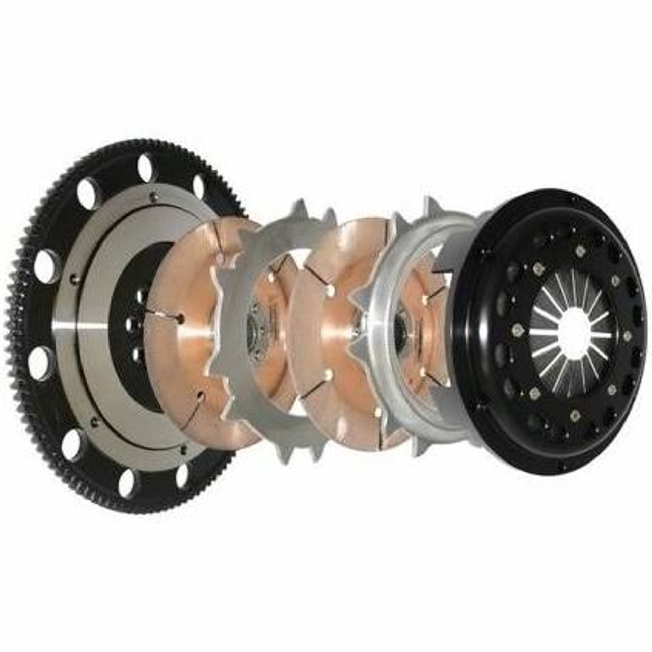 Comp Clutch 97-99 Acura CL Coupe / 90-97 Honda Accord / 92-01 Prelude Twin Disc Ceramic Clutch Kit