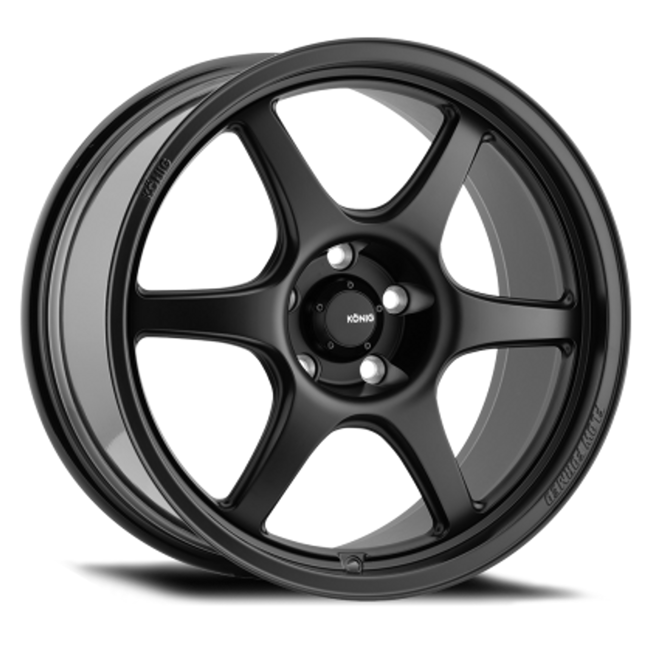 Konig Hexaform 18x10.5B 5x114.3 ET18 Matte Black