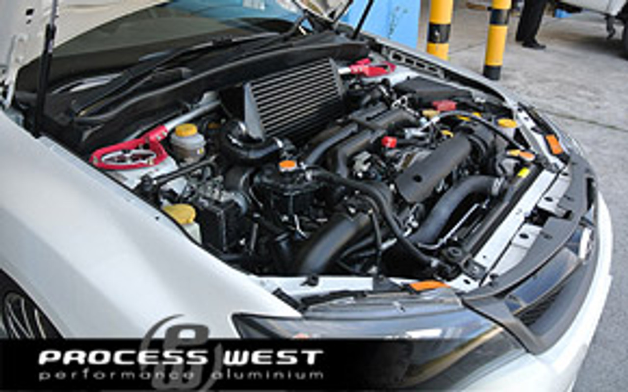 Process West Verticooler Top Mount Intercooler Black - Subaru WRX 2008-2014