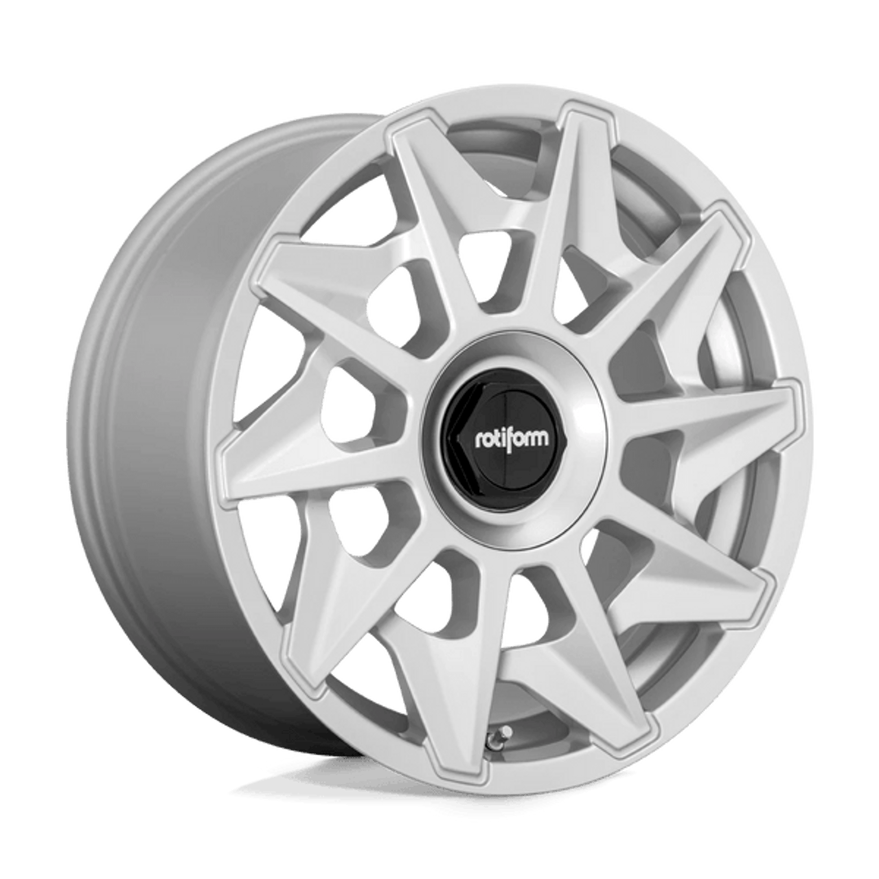 Rotiform R124 CVT Wheel 19x8.5 Blank 35 Offset - Gloss Silver