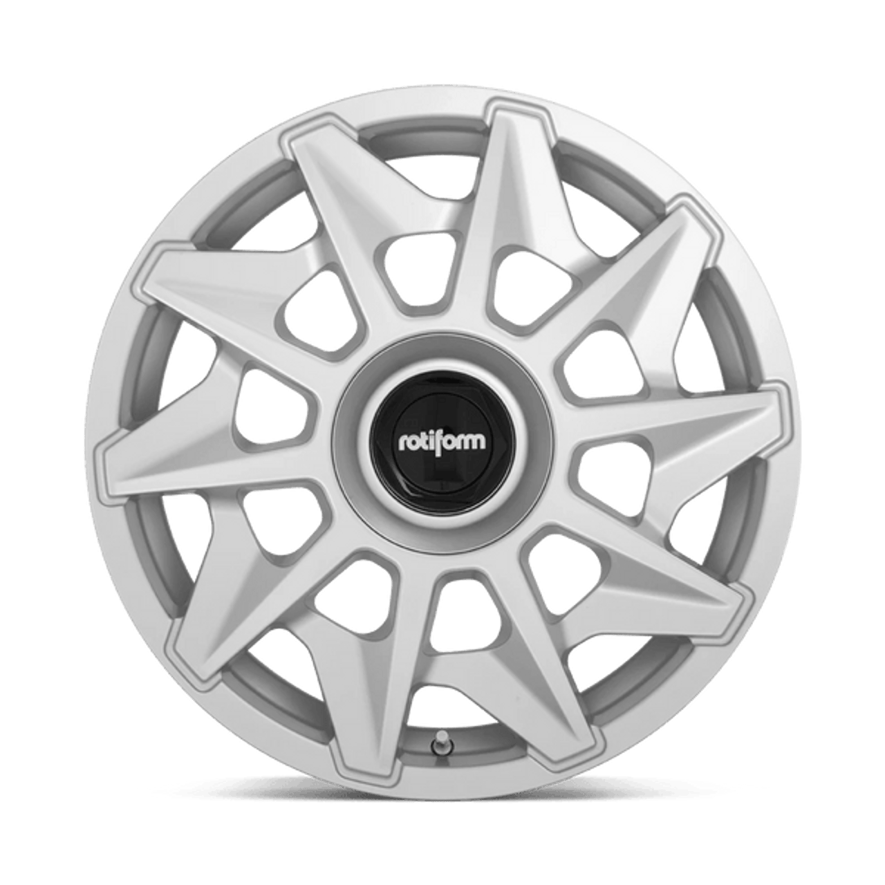 Rotiform R124 CVT Wheel 19x8.5 Blank 35 Offset - Gloss Silver