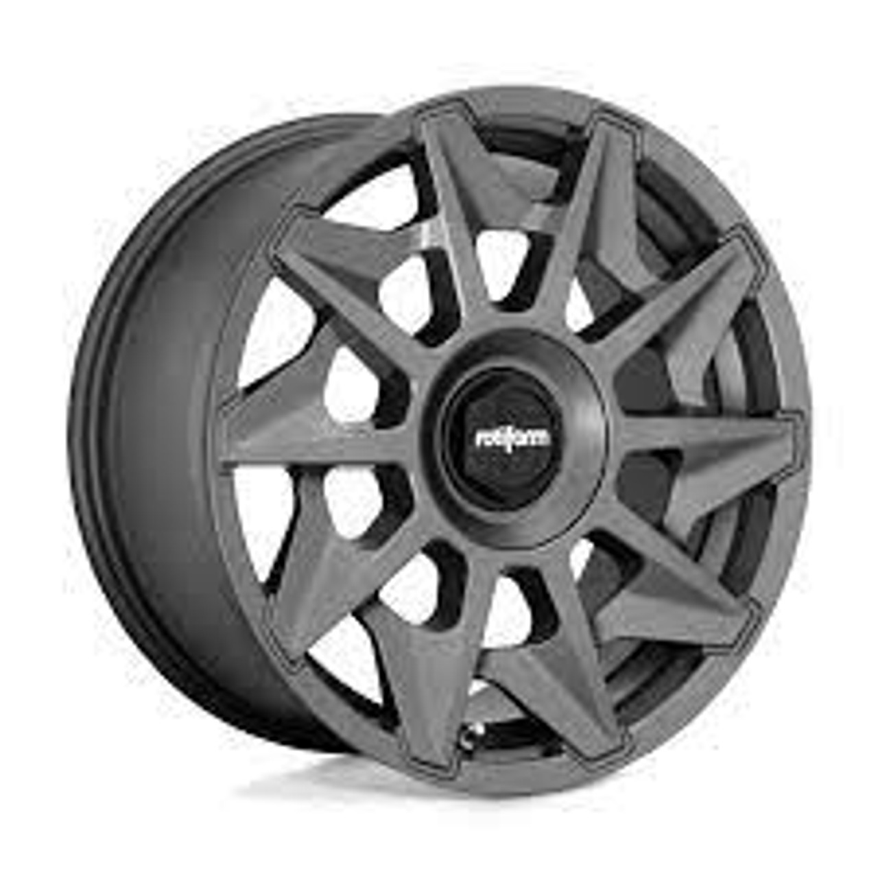 Rotiform R128 CVT Wheel 19x8.5 5x112/5x120 45 Offset - Matte Anthracite