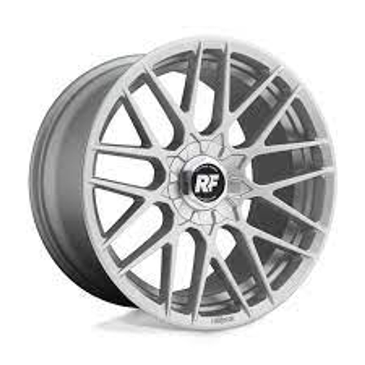 Rotiform R140 RSE Wheel 17x8 Blank 30 Offset - Gloss Silver