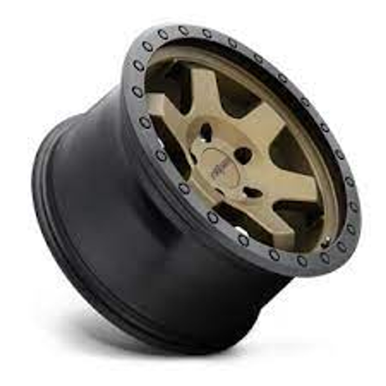 Rotiform R150 SIX-OR Wheel 17x9 5x127 1 Offset - Matte Bronze Black Bead Ring