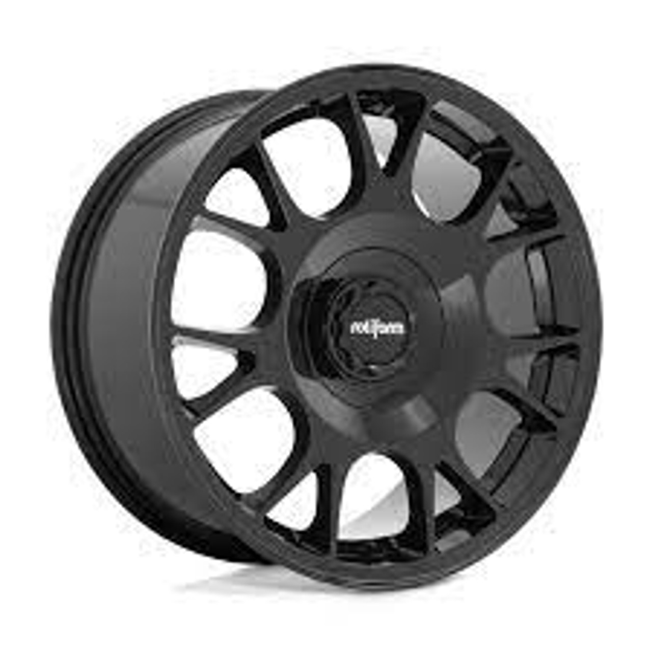 Rotiform R187 TUF-R Wheel 18x8.5 5x108/5x120 45 Offset - Gloss Black