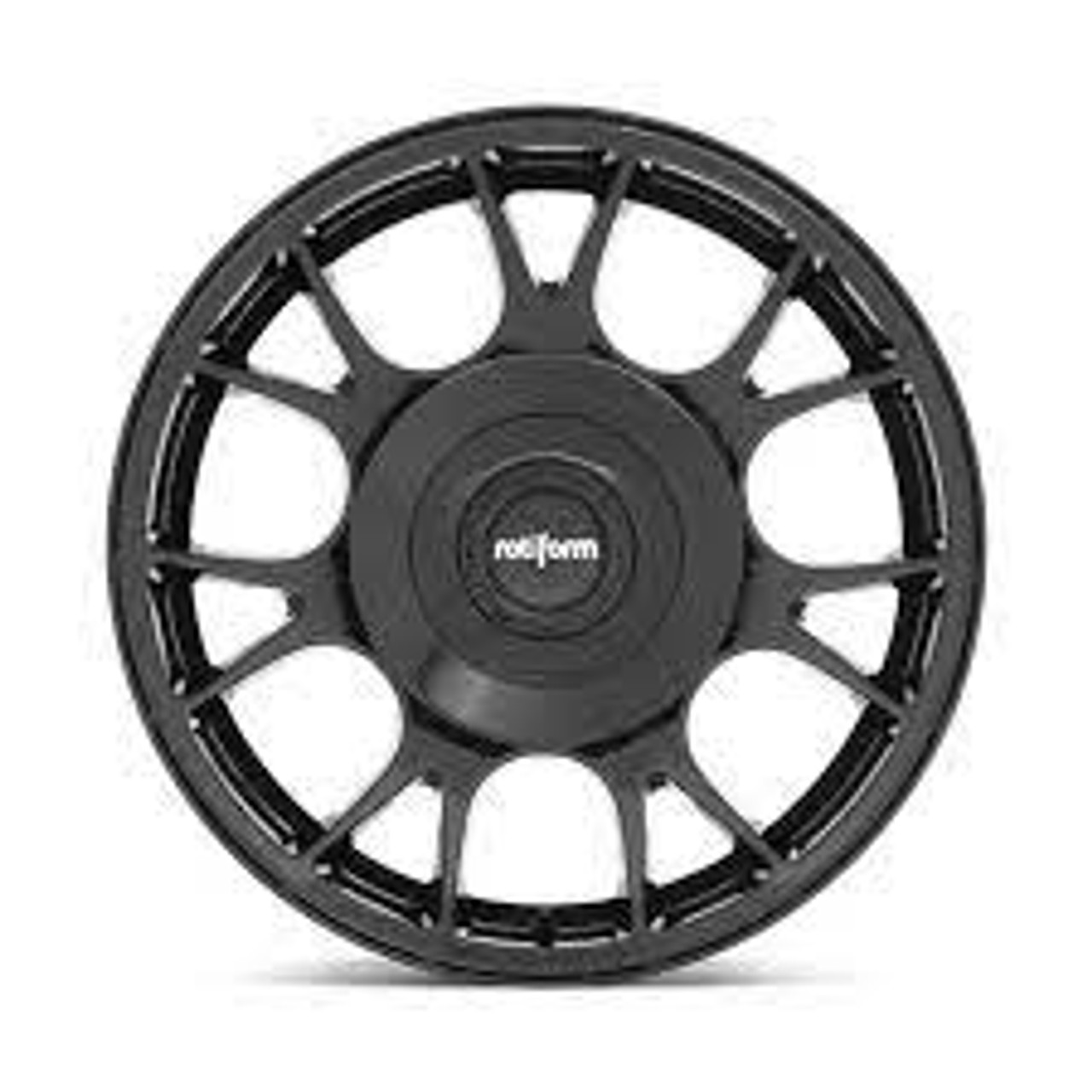 Rotiform R187 TUF-R Wheel 18x9.5 5x112/5x114.3 38 Offset - Gloss Black