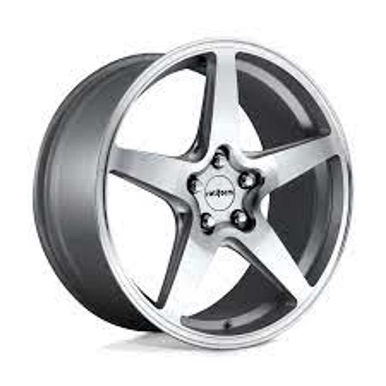 Rotiform R147 WGR Wheel 18x9.5 Blank 25 Offset - Gloss Silver