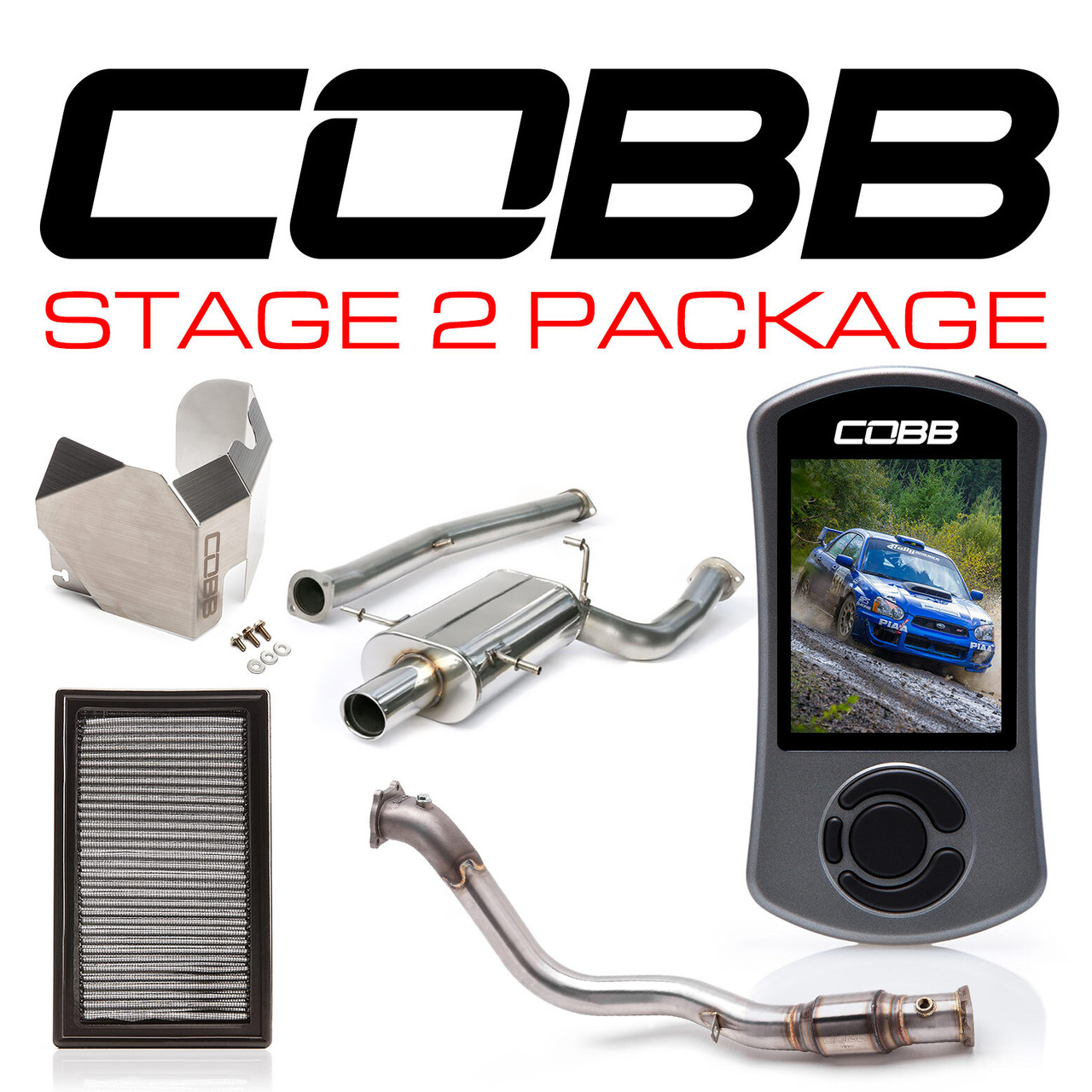 Stage 2 Power Package w/ V3; Includes Part #s AP3-SUB-002, 712110, 512202, 512100, 512500 & 800200