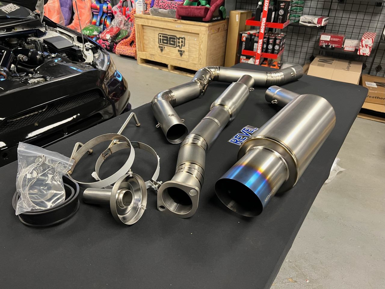 Revel Medallion Ultra Ti Single Exit Catback Exhaust - 2015-2021 WRX/STi  2011-2014 STi 2008-2014 WRX