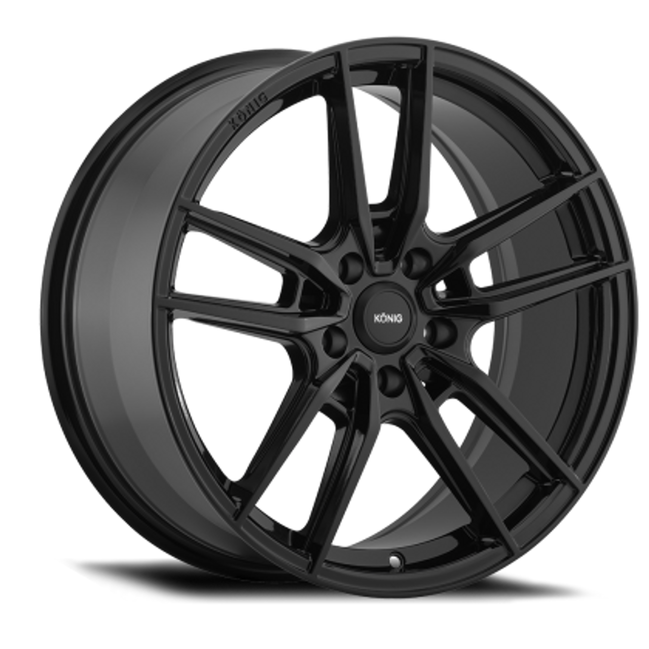 Konig Myth 17x8 5x112 ET43 Gloss Black