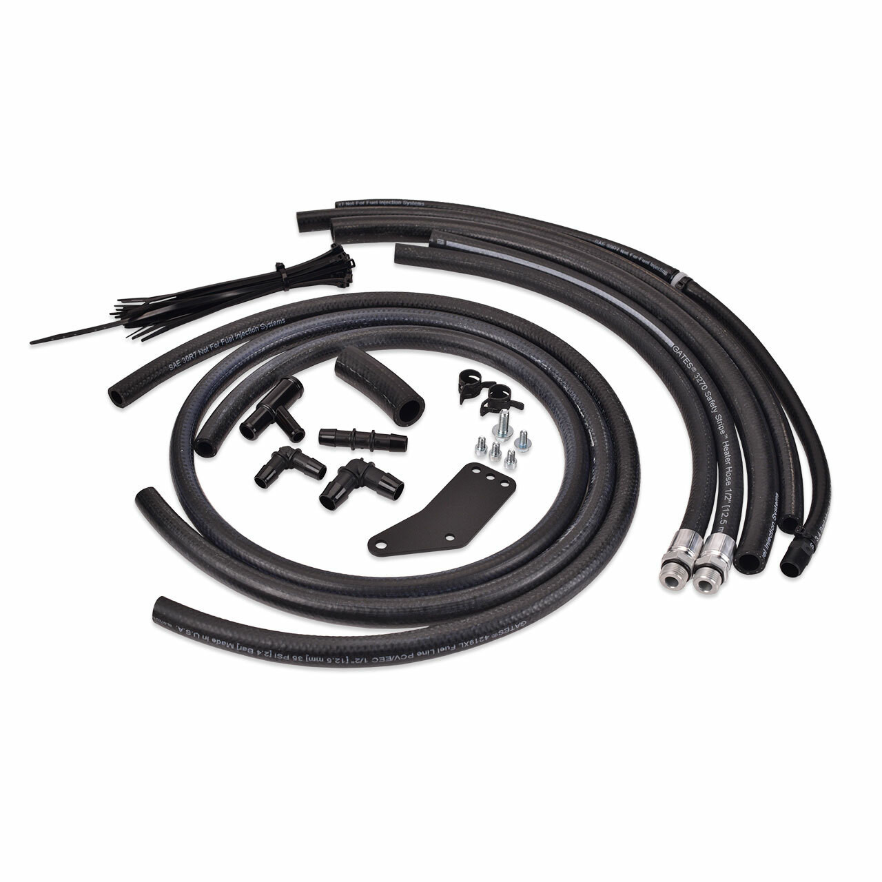 IAG V2 Street Series AOS Replacement Hose Line & Hardware Install Kit For 06-07 WRX, 04-07 STI