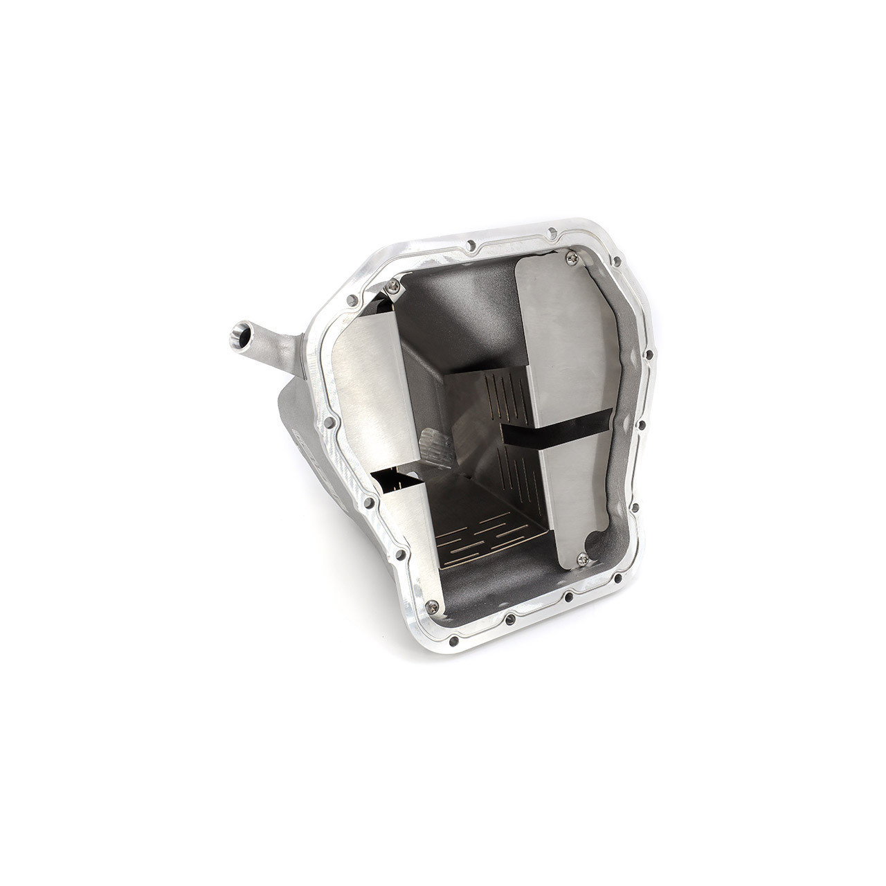 IAG Performance EJ Street Series Oil Pan For 02-14 WRX, 04-21 STI, 05-09 LGT, 04-13 FXT (Silver)