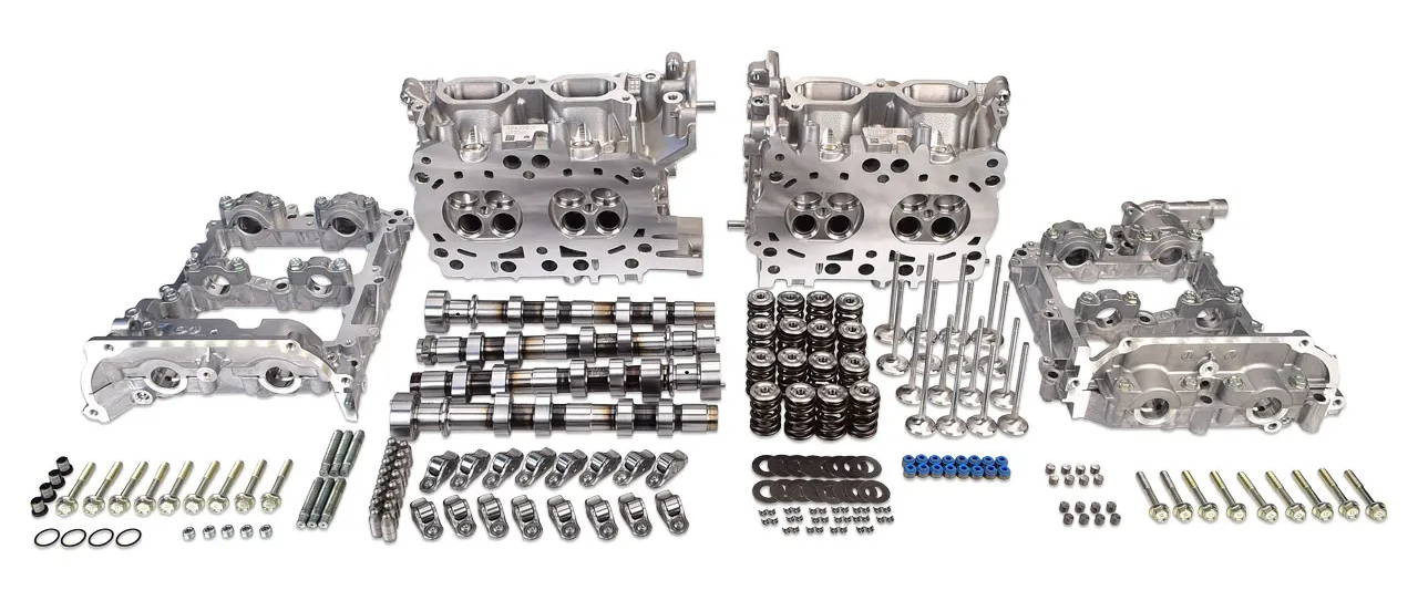 IAG 800 FA20 DIT Closed Deck Long Block Engine w/ IAG 800 Heads for 2015-21 Subaru WRX