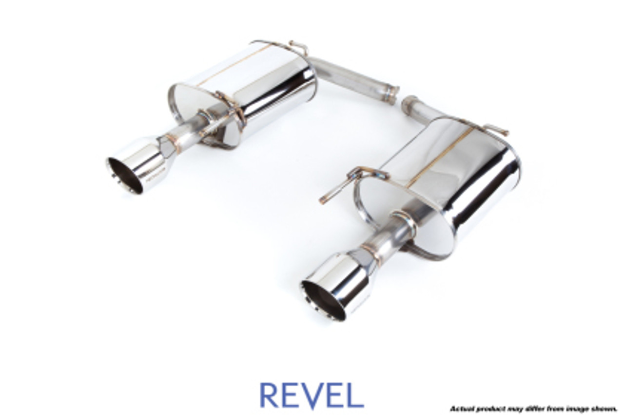 Revel Medallion Touring-S Catback Exhaust - Dual Muffler / Axle Back 07-08 Infiniti G35 Sedan