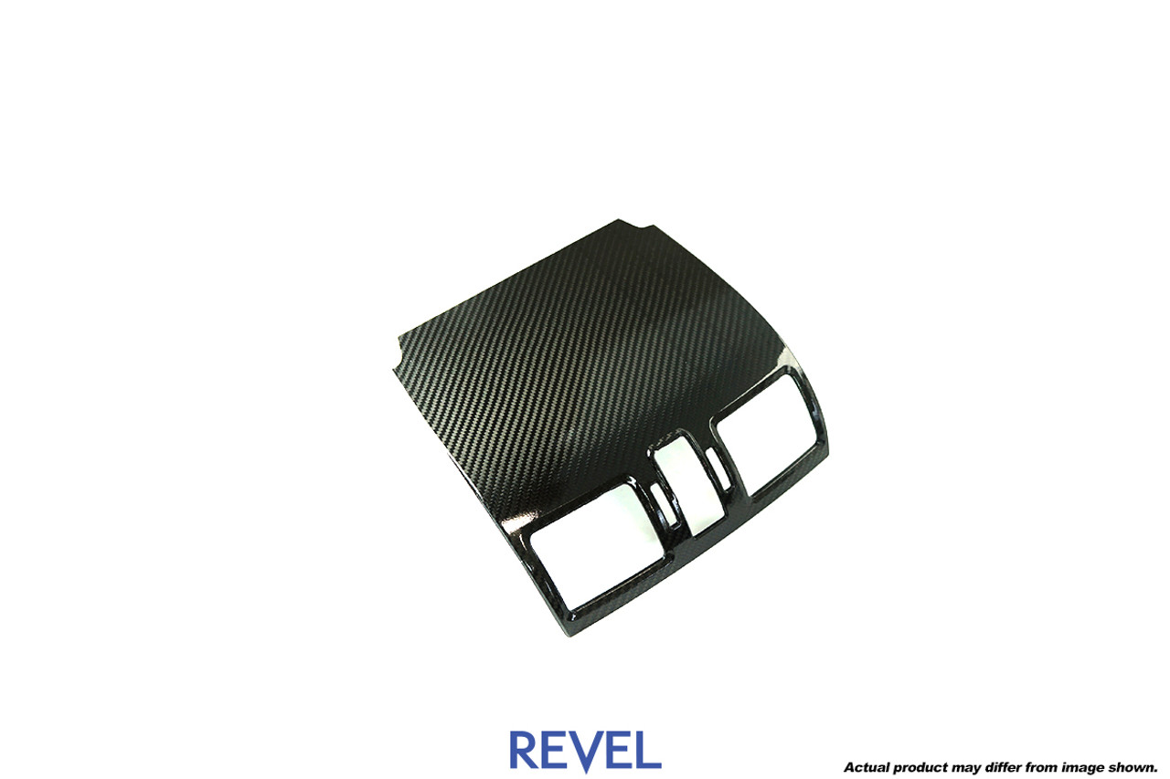 Revel GT Dry Carbon A/C Front Cover 16-18 Subaru WRX/STI - 1 Piece