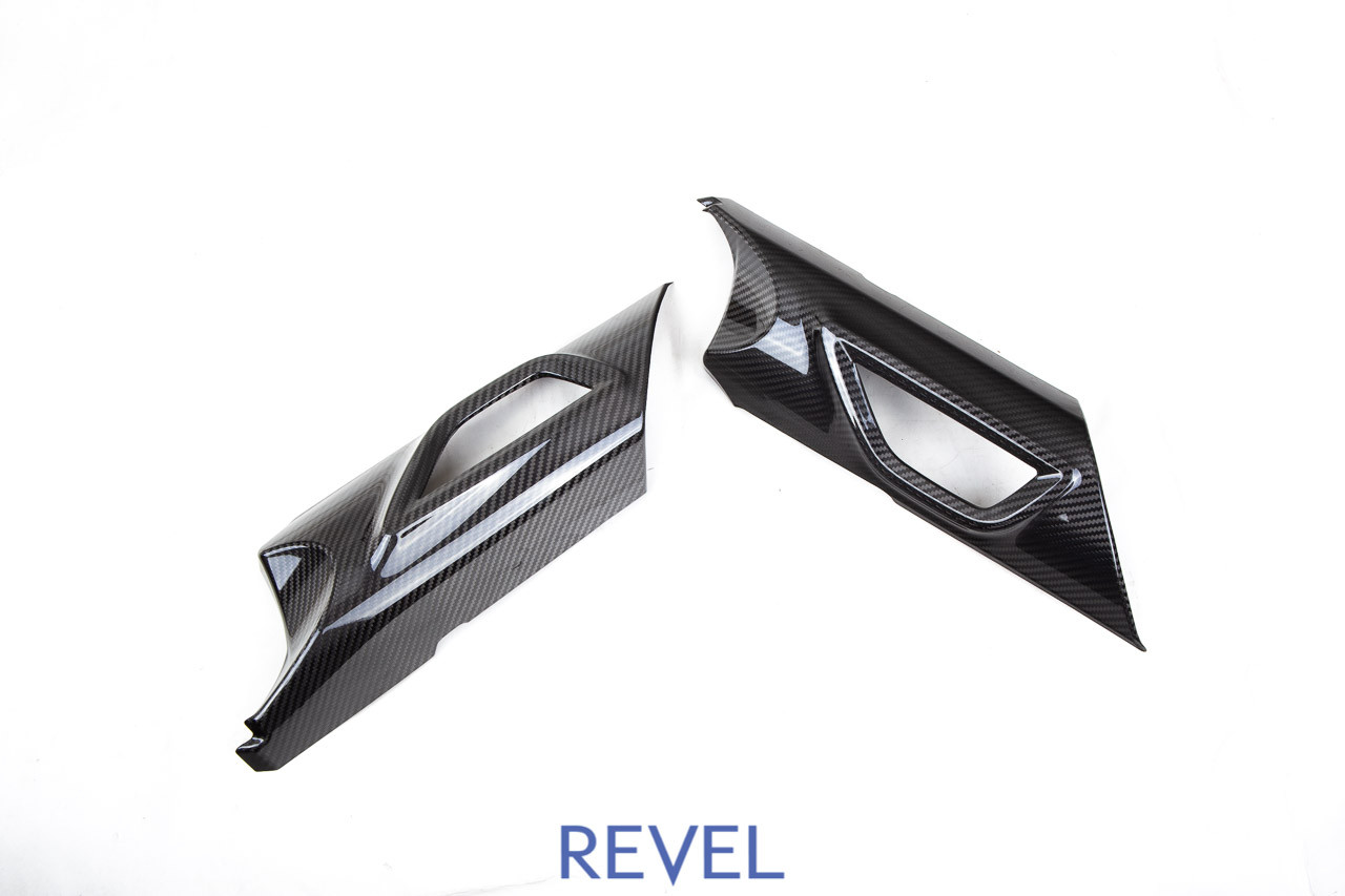 Revel GT Dry Carbon 2022 Toyota GR8 / Subaru BRZ Carbon Carbon Trim Covers - 2 Pieces