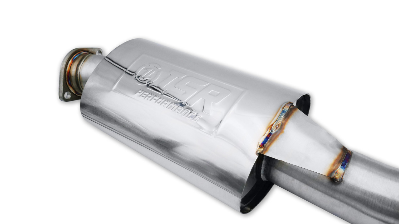 ISR Performance Single GT Exhaust With Burnt Tip - Nissan 350Z