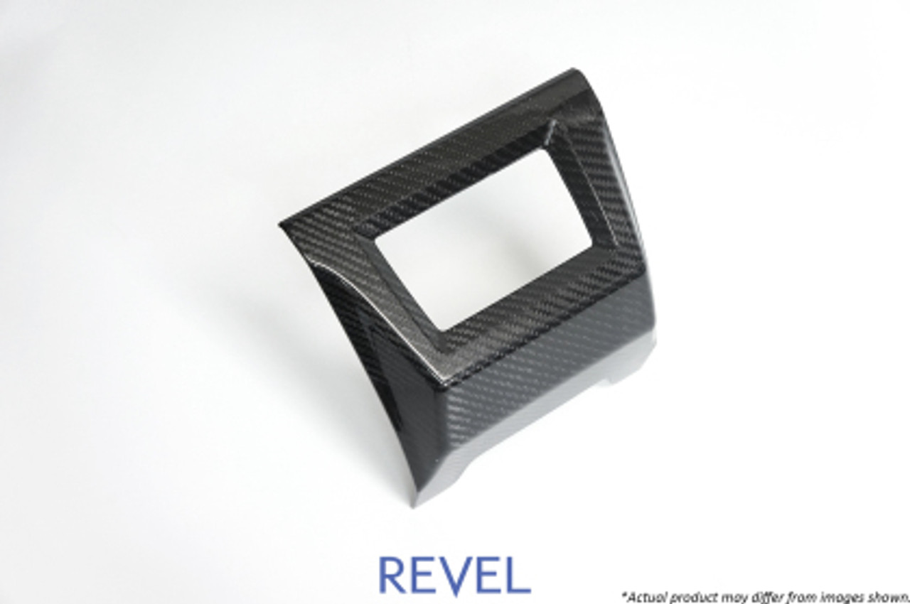 Revel GT Dry Carbon Rear Fog Light Cover 2015 - 2021 Subaru WRX/STI - 1 Piece