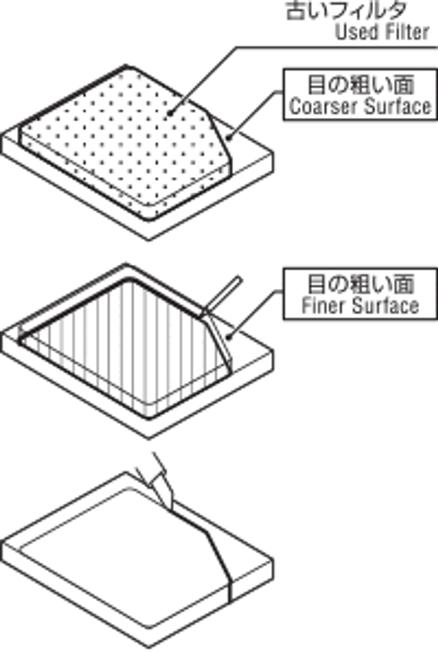 Instructions for Filter Cutting: