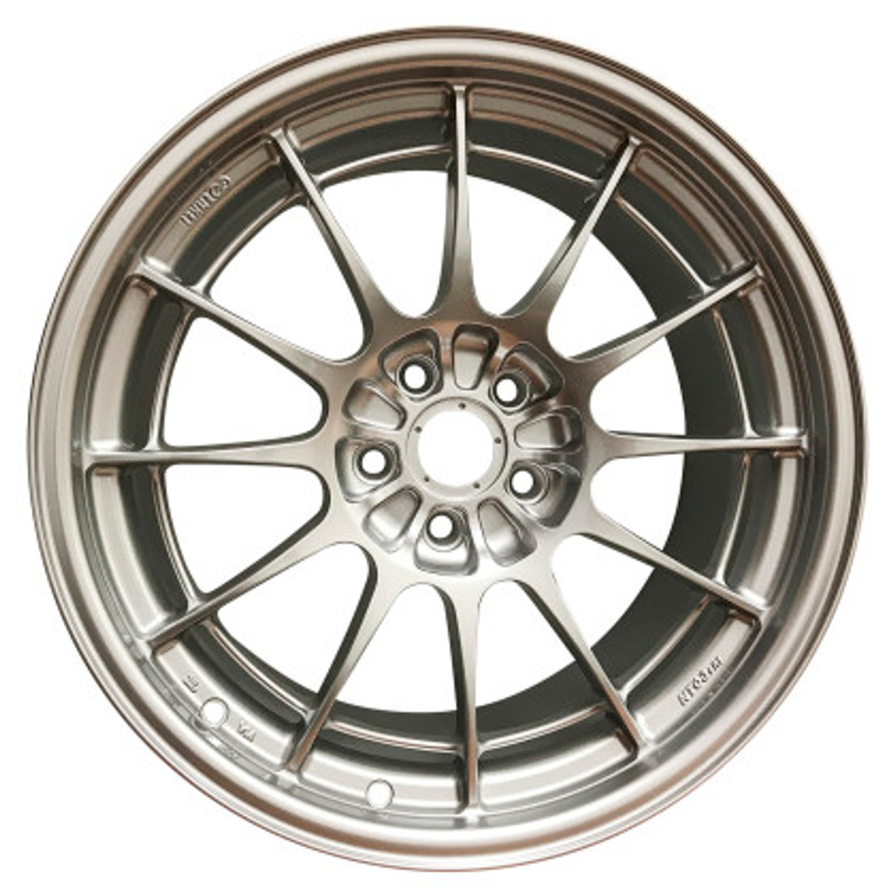 Enkei NT03+M 18x9.5 5x108 40mm Offset 72.6mm Bore F1 Silver Wheel