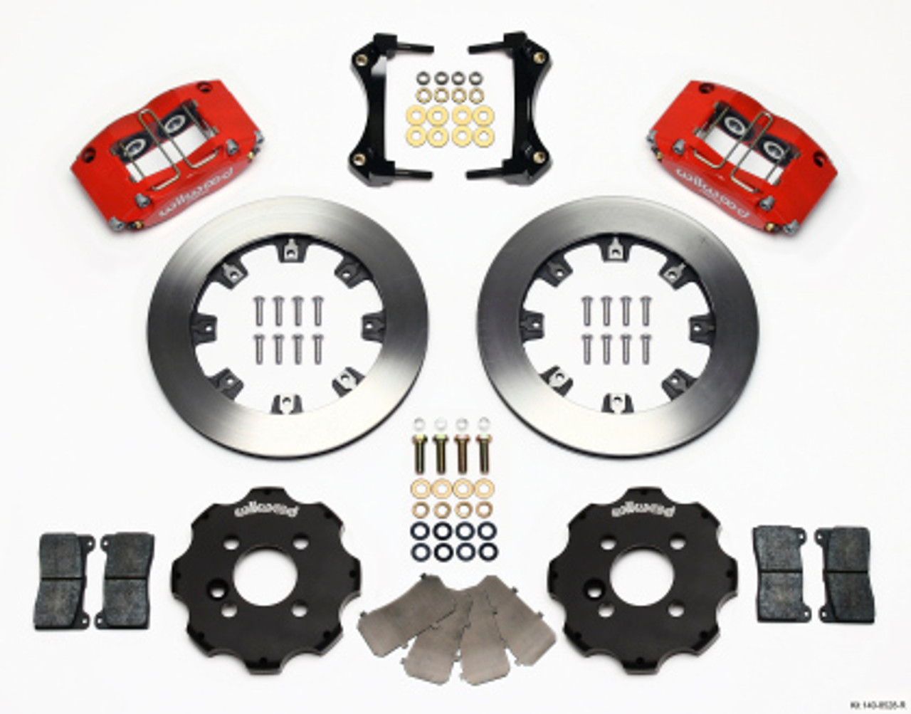 KIT,FRONT,MINI COOPER,12.19 ROTOR RED