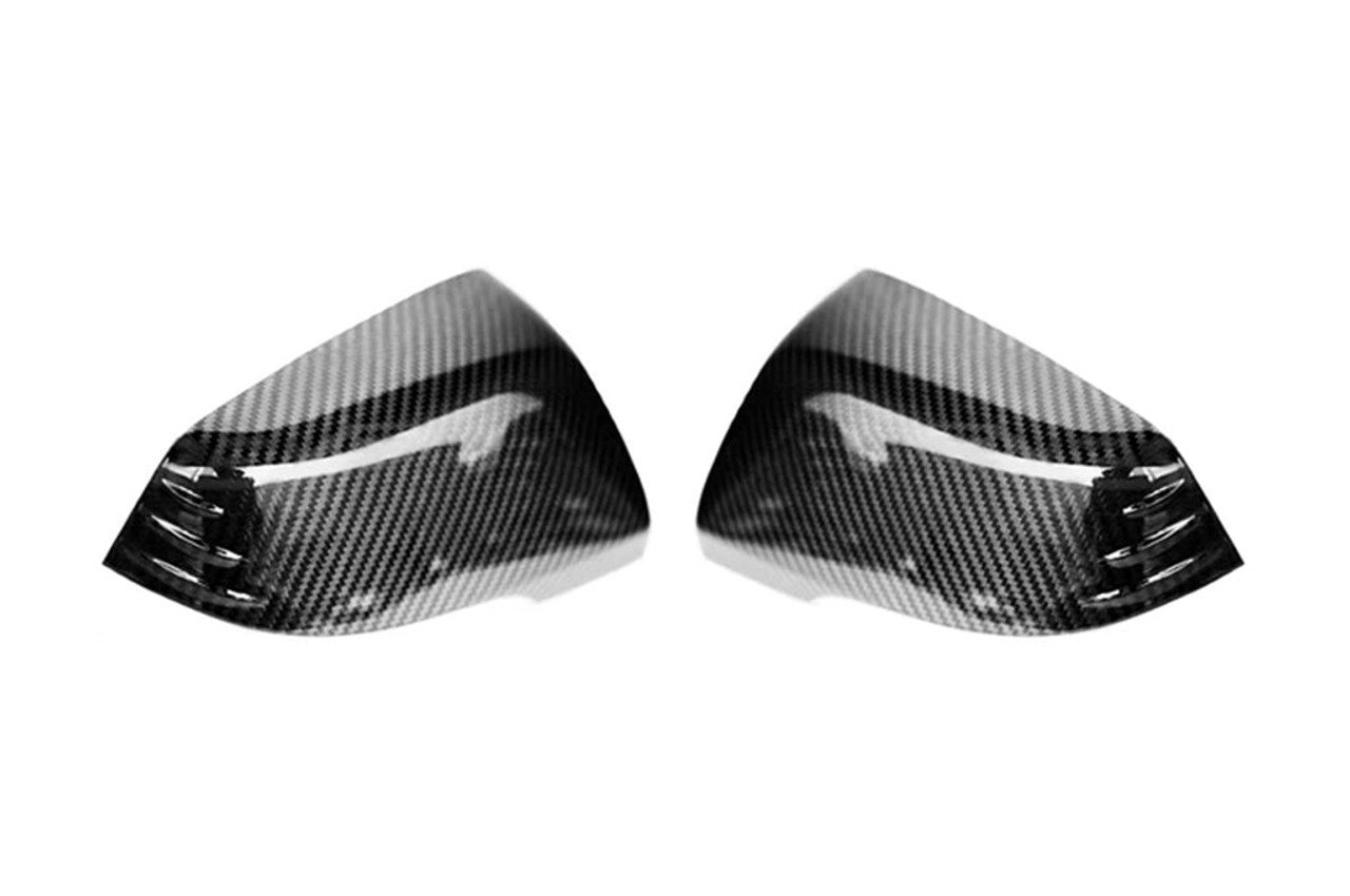 Rexpeed Dry Carbon Fiber Mirror Covers for 2020+ Supra GR (Gloss)