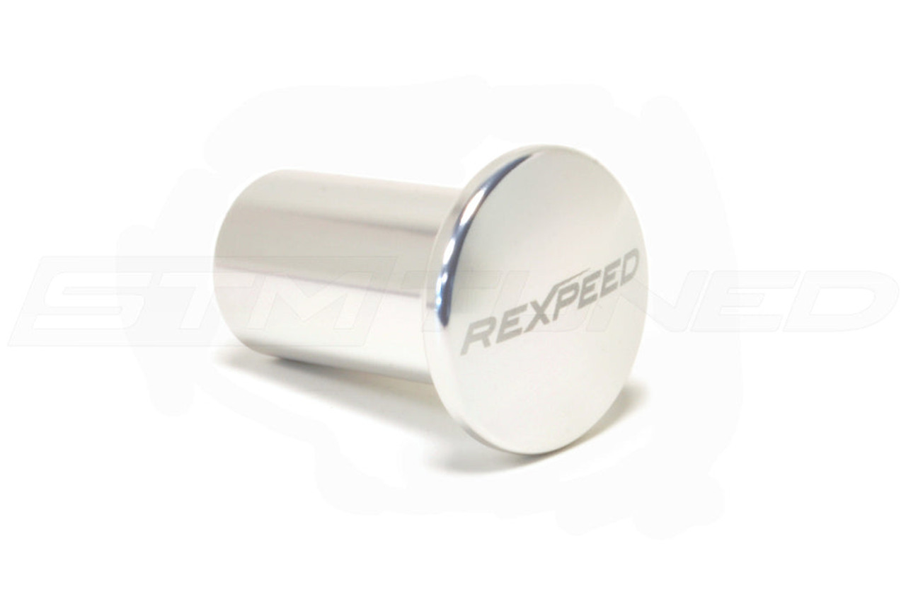 Rexpeed E-Brake Replacement Button for WRX STi BRZ - Silver