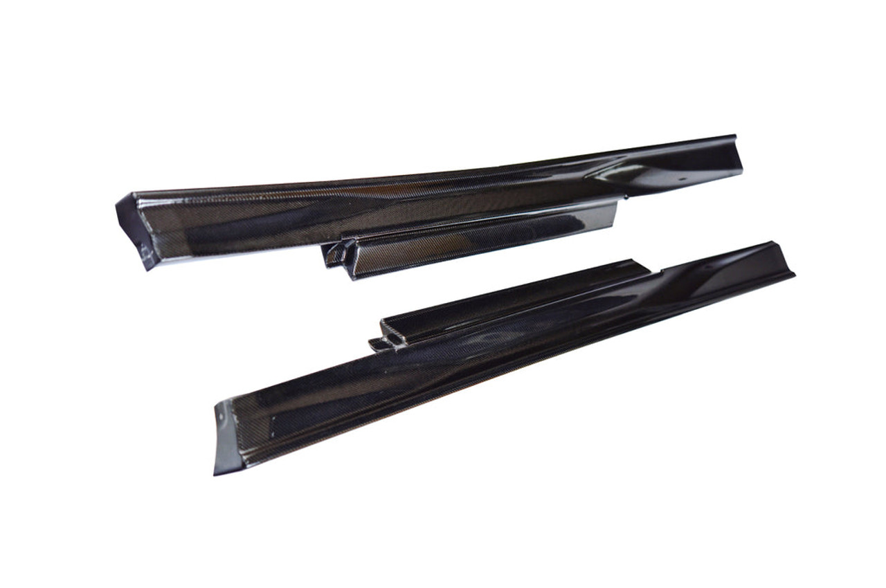 (2) Carbon Fiber Side Skirts