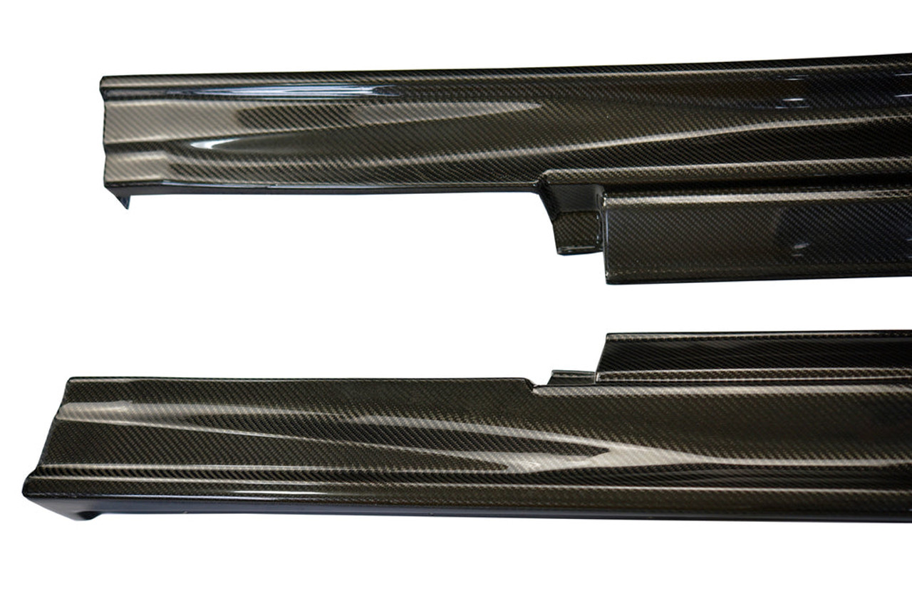 (2) Carbon Fiber Side Skirts