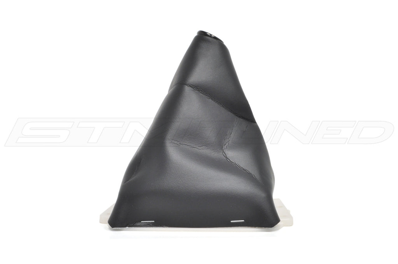 Mitsubishi OEM Shift Boot for Evo X GSR - Faux Leather Single Stitch