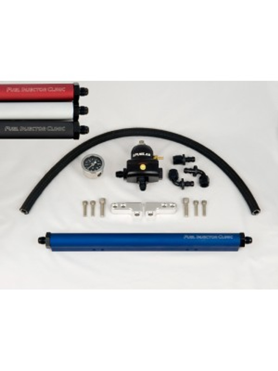 COMPLETE EVO 8/9 FUEL RAIL KIT WITH -6 AN FITTINGS