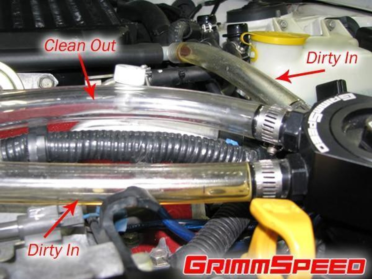 Grimmspeed Air/Oil Separator WRX/STI/LGT/FXT