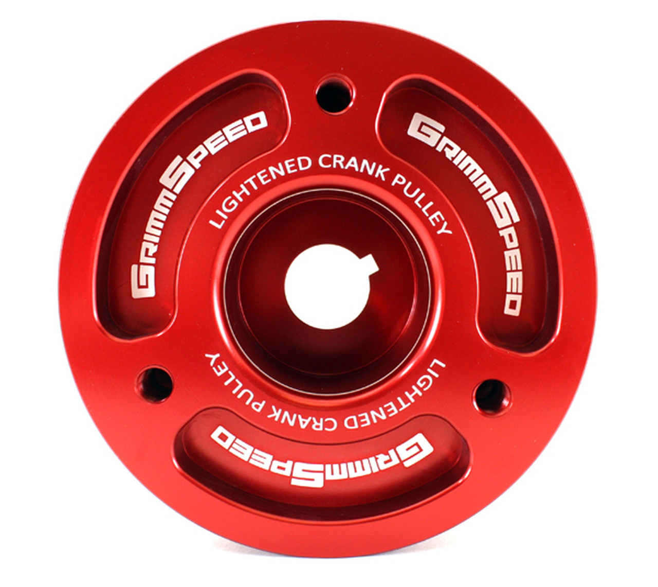 GRIMMSPEED LIGHTWEIGHT CRANK PULLEY - SUBARU EJ ENGINES