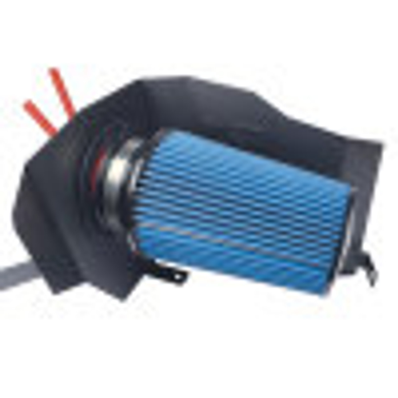 Short Ram Air Intake System - Wrinkle Red