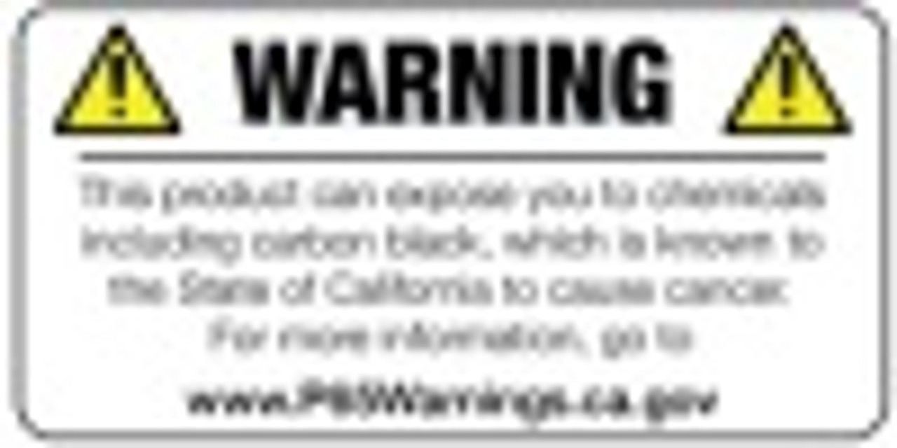 WARNING CA Proposition 65