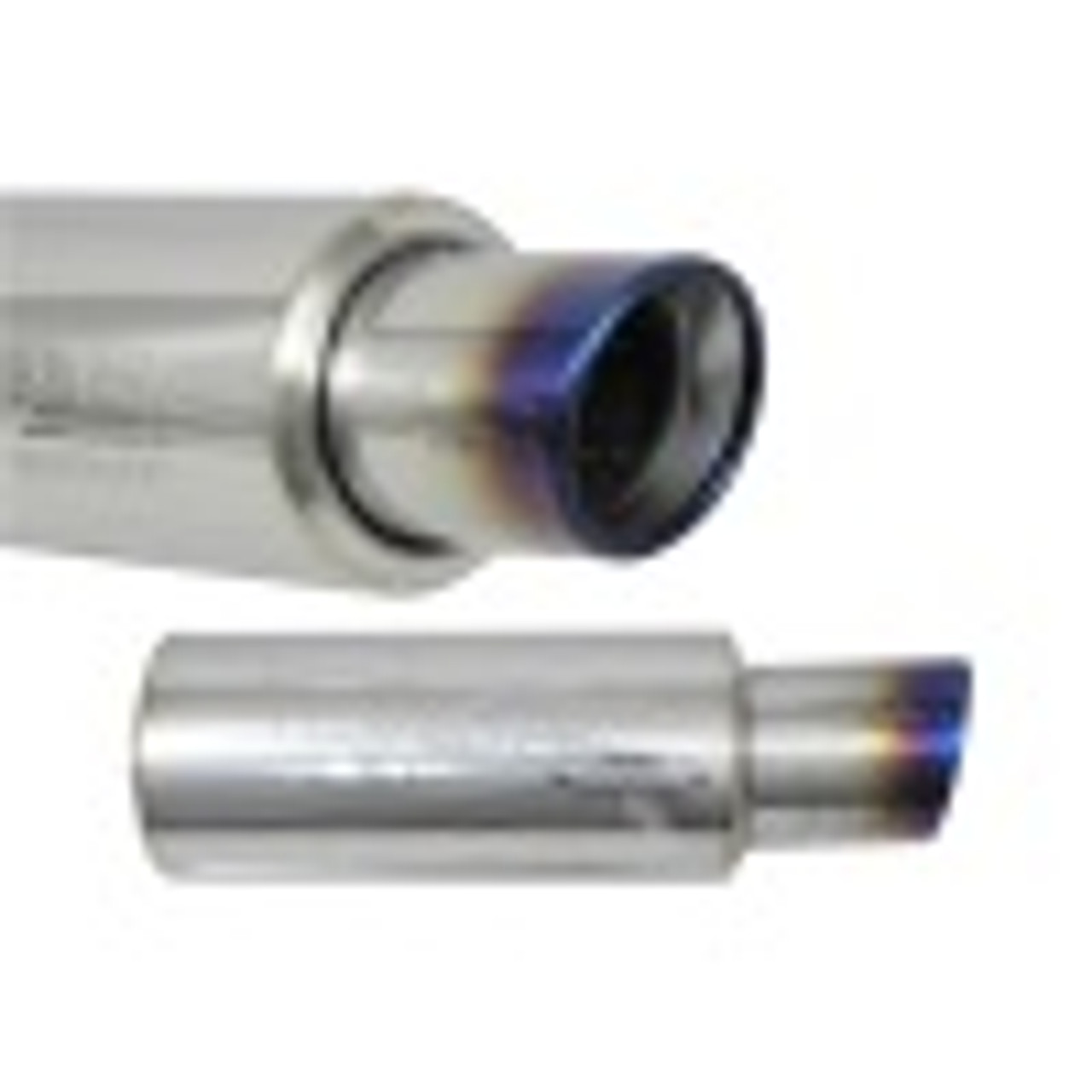 Injen 76MM Universal Muffler with Titanium Burnt Tip
Tip: Titanium