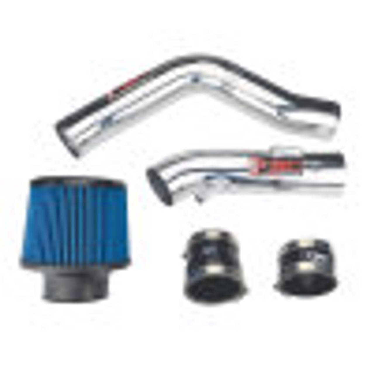 NISSAN COLD AIR INTAKE SYSTEM
Color: Polished.  Intake Color: Polished.  Filter Color: Blue