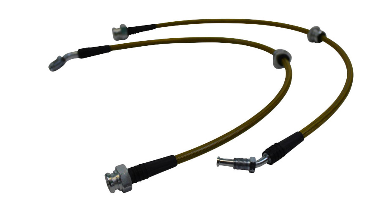 ISR Stainless Steel Front Brake Lines - Nissan 240sx - 300zx Z32 Conversion