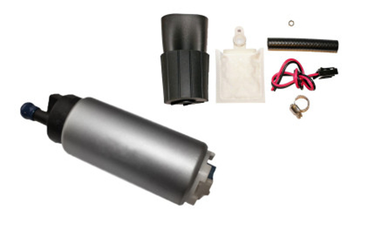 ISR 255 lt/hr Fuel Pump - Nissan 240sx
1x Fuel Pump.  1x Installation Kit with Filter Sock