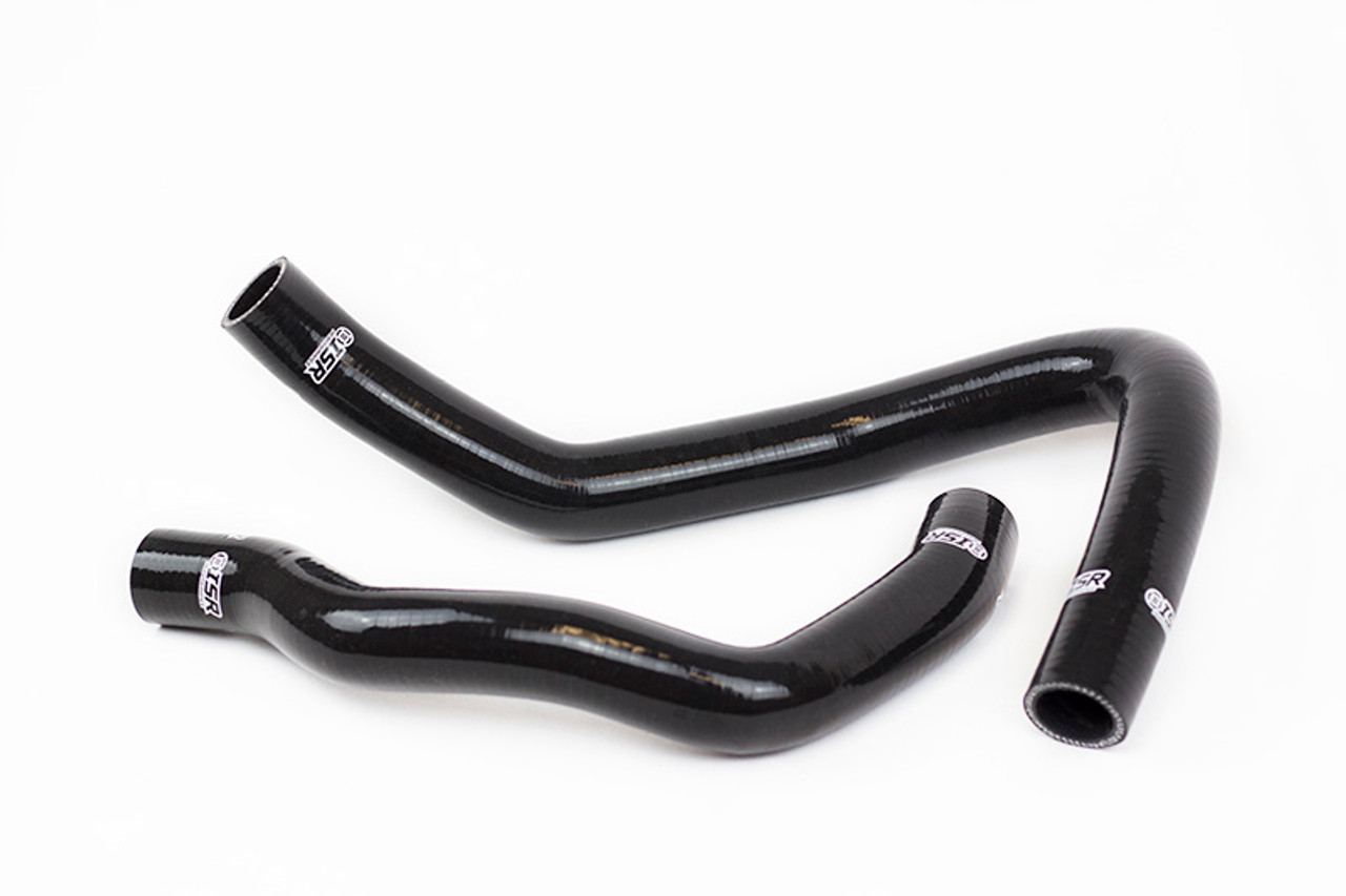 ISR Performance Silicone Radiator Hose - Nissan 240sx KA24 - Black