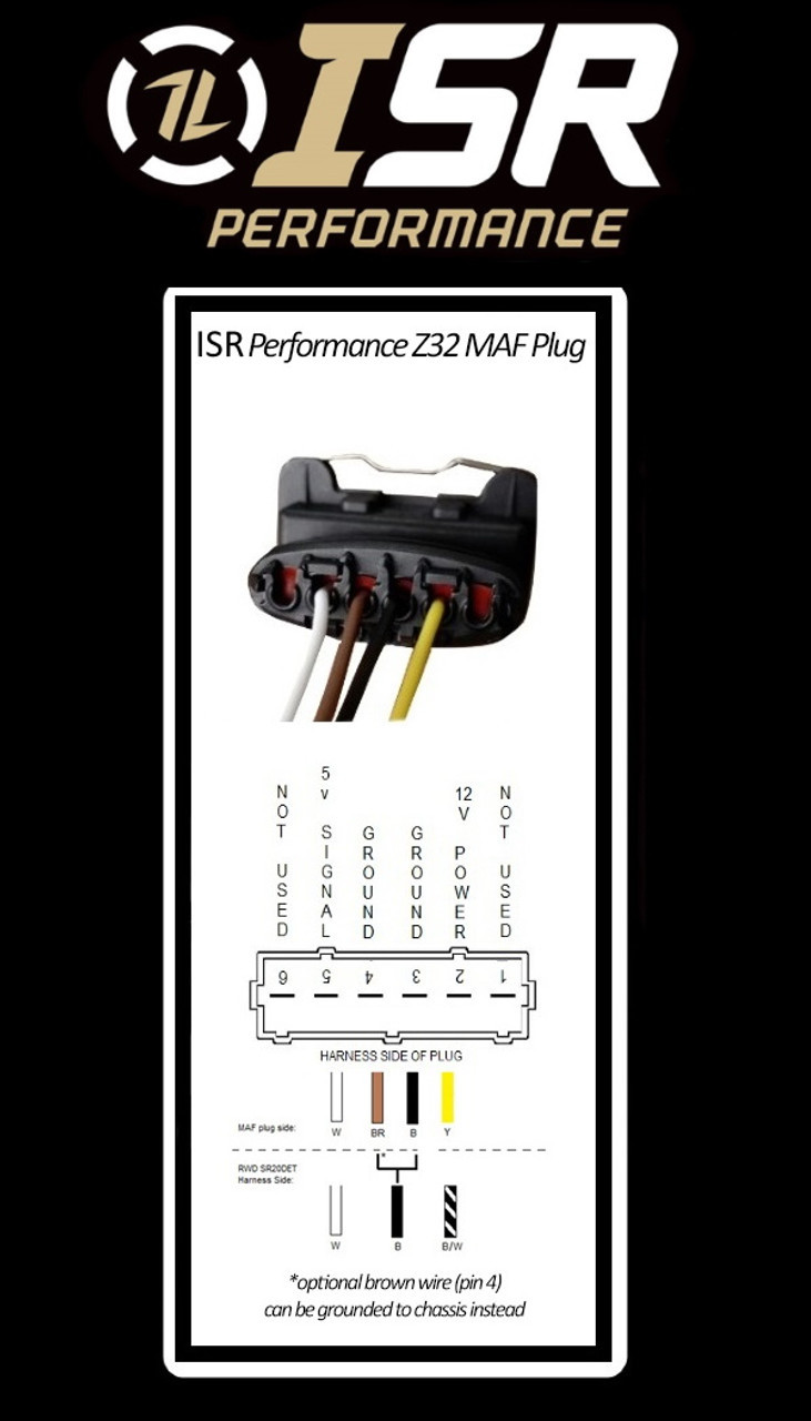 ISR Performance Z32 MAF Plug Nissan SR20DET