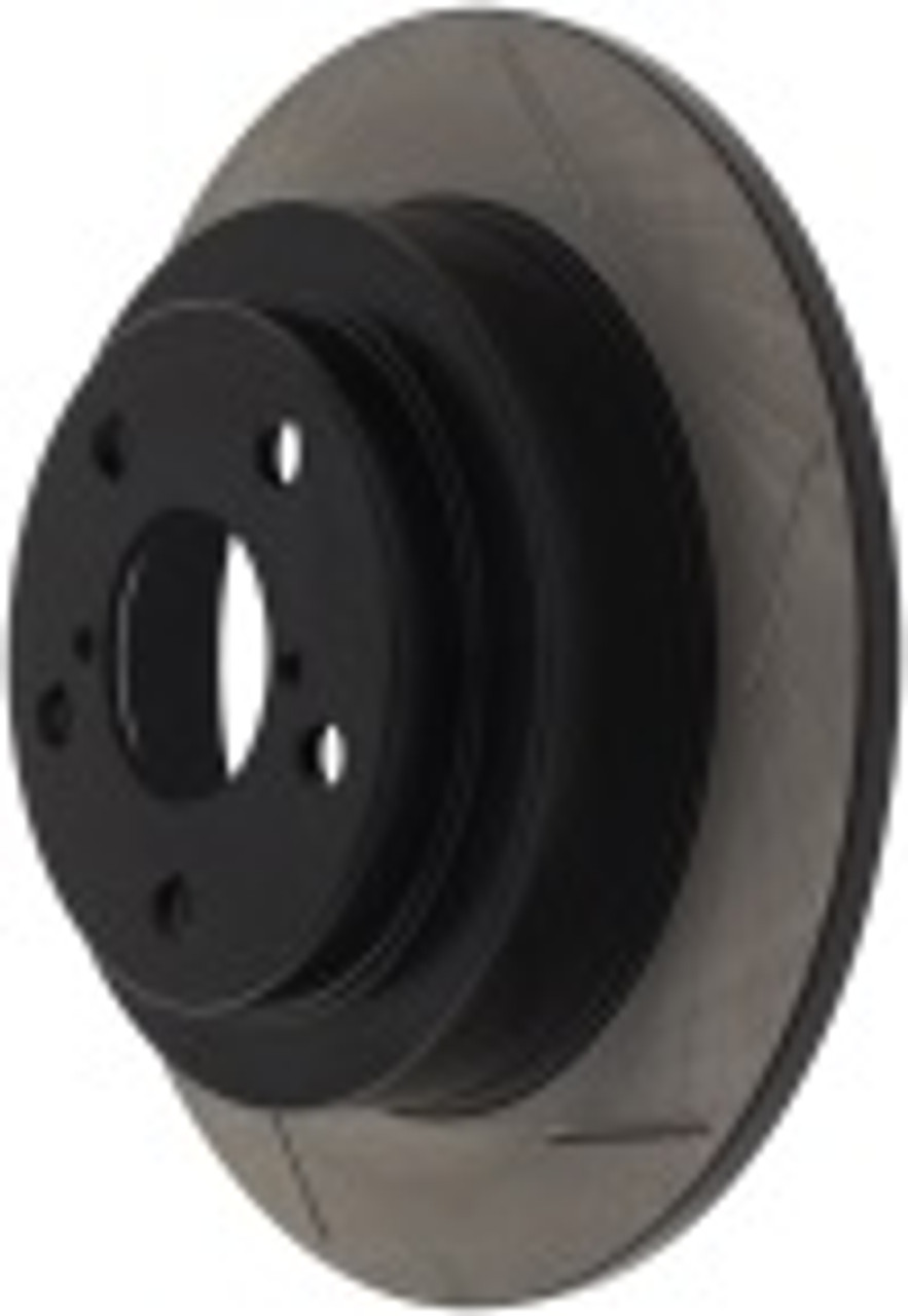 StopTech Sport Slotted Brake Rotor; Rear Left