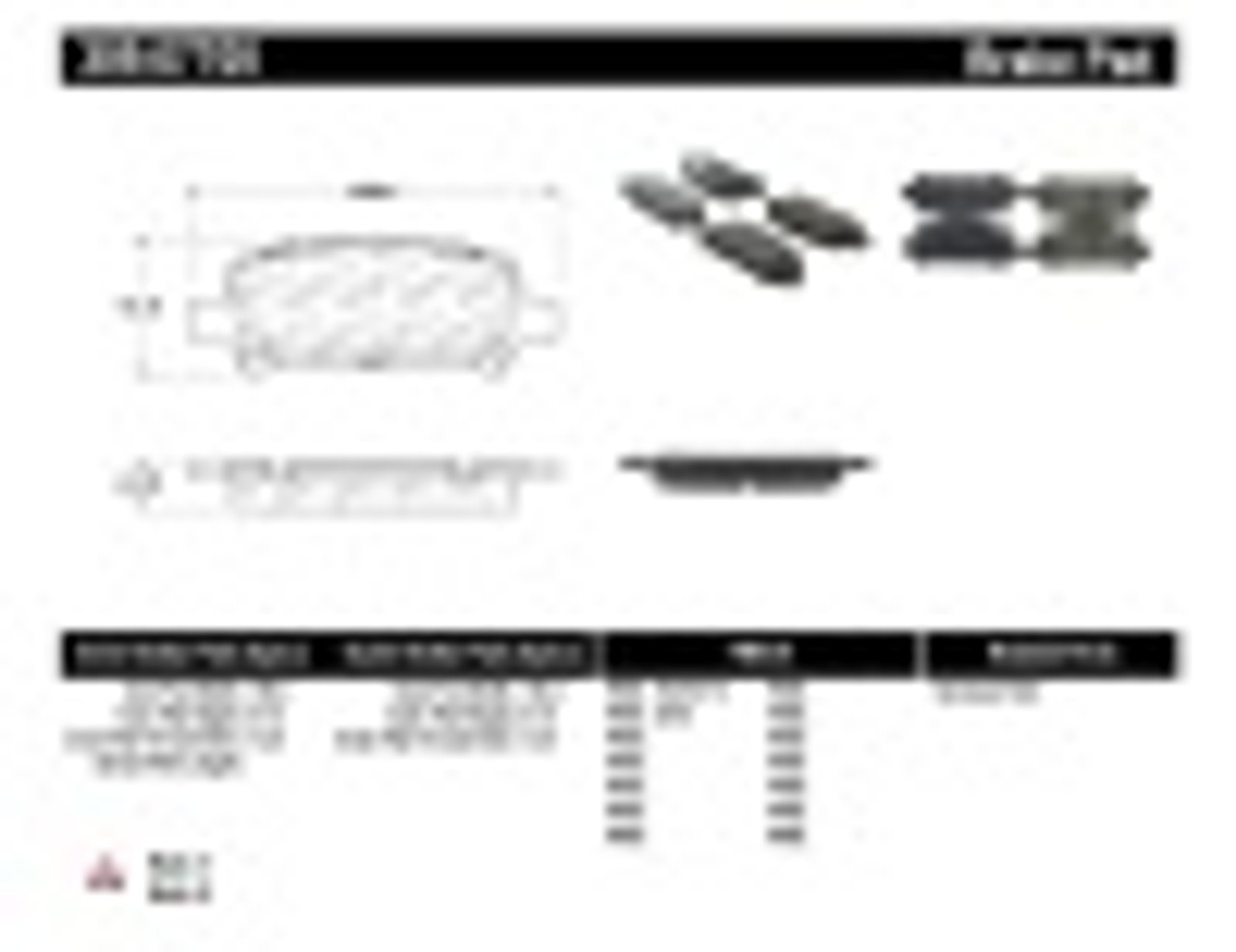 StopTech Sport Brake Pads with Shims and Hardware