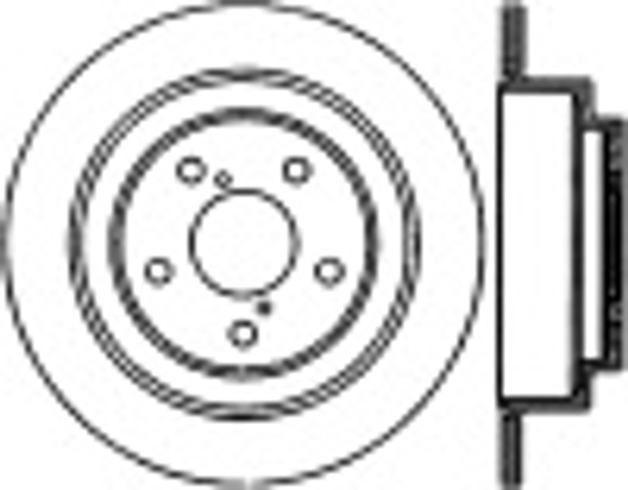 StopTech Premium Cryostop Rotor; Rear