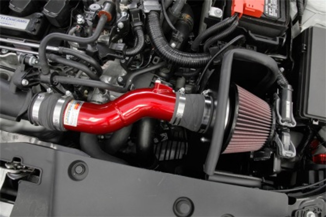 Performance Air Intake System
Intake Pipe Color / Finish: Candy Red Powder Coating