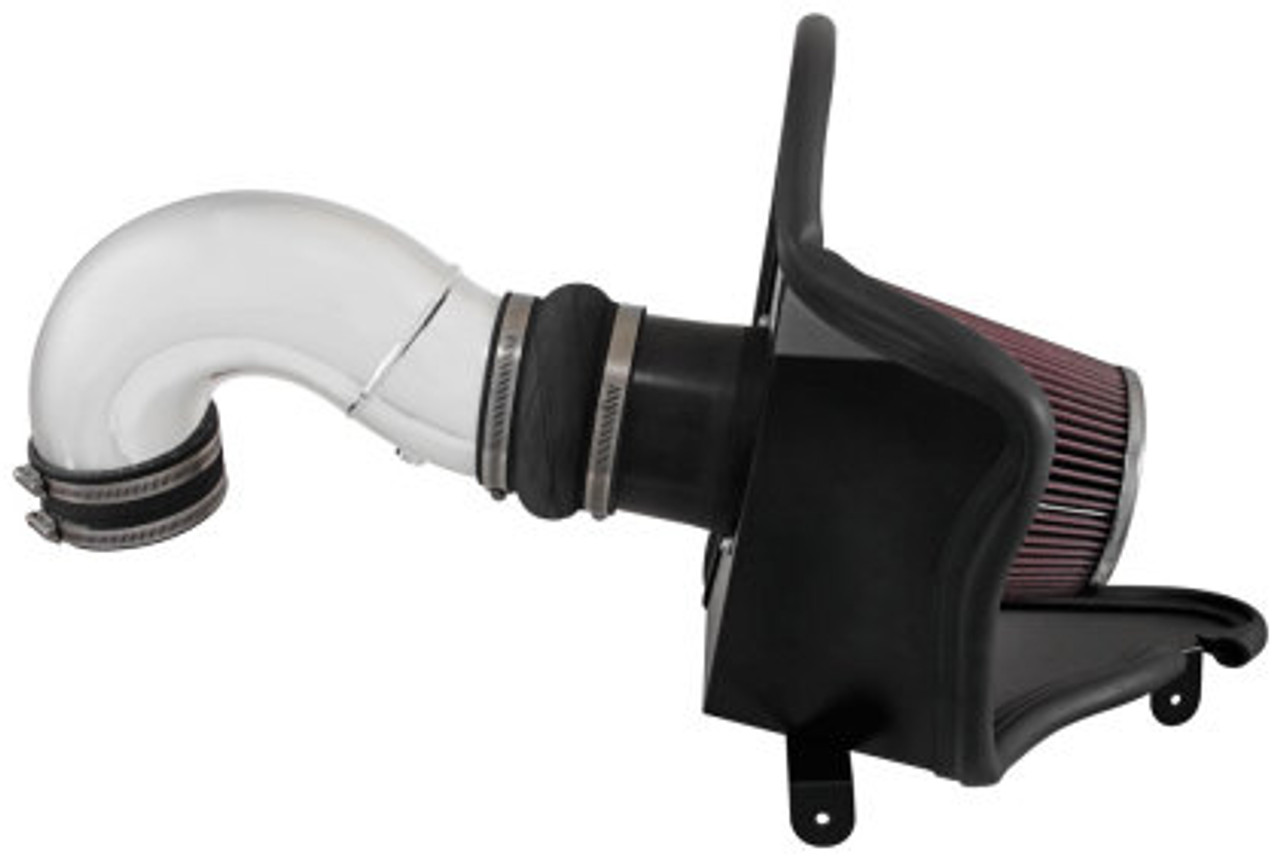 Performance Air Intake System
Intake Pipe Color / Finish: Polished. Air Filter Color: Red