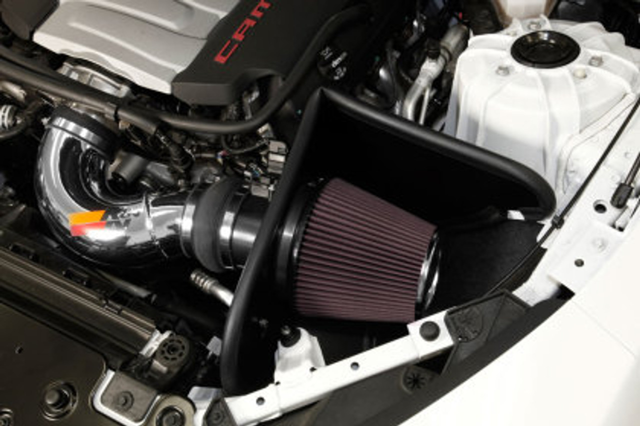 Performance Air Intake System
Intake Pipe Color / Finish: Polished. Air Filter Color: Red