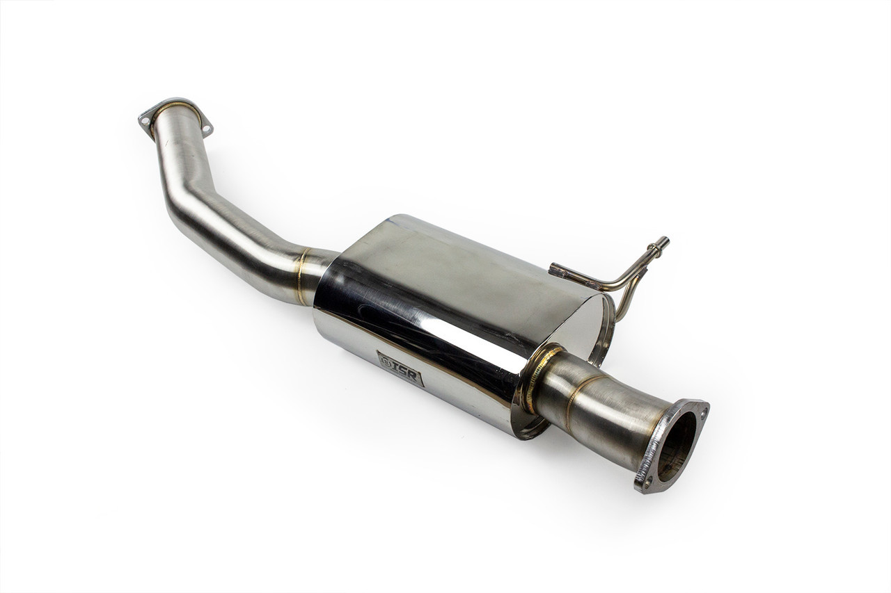ISR Performance Series II - GT Single Exhaust System - Resonated - 89-94 Nissan 240sx (S13)