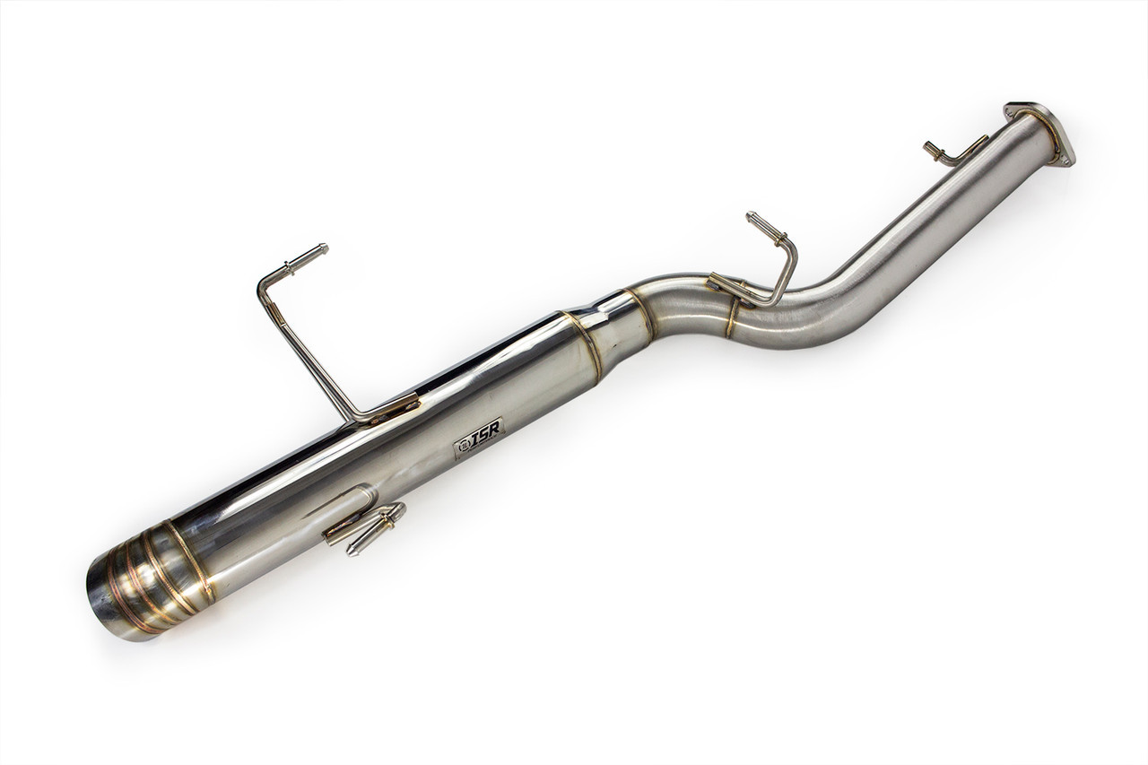ISR Performance Series II - EP Single Tip Blast Pipe Exhaust Non Resonated- 95-98 Nissan 240sx (S14)