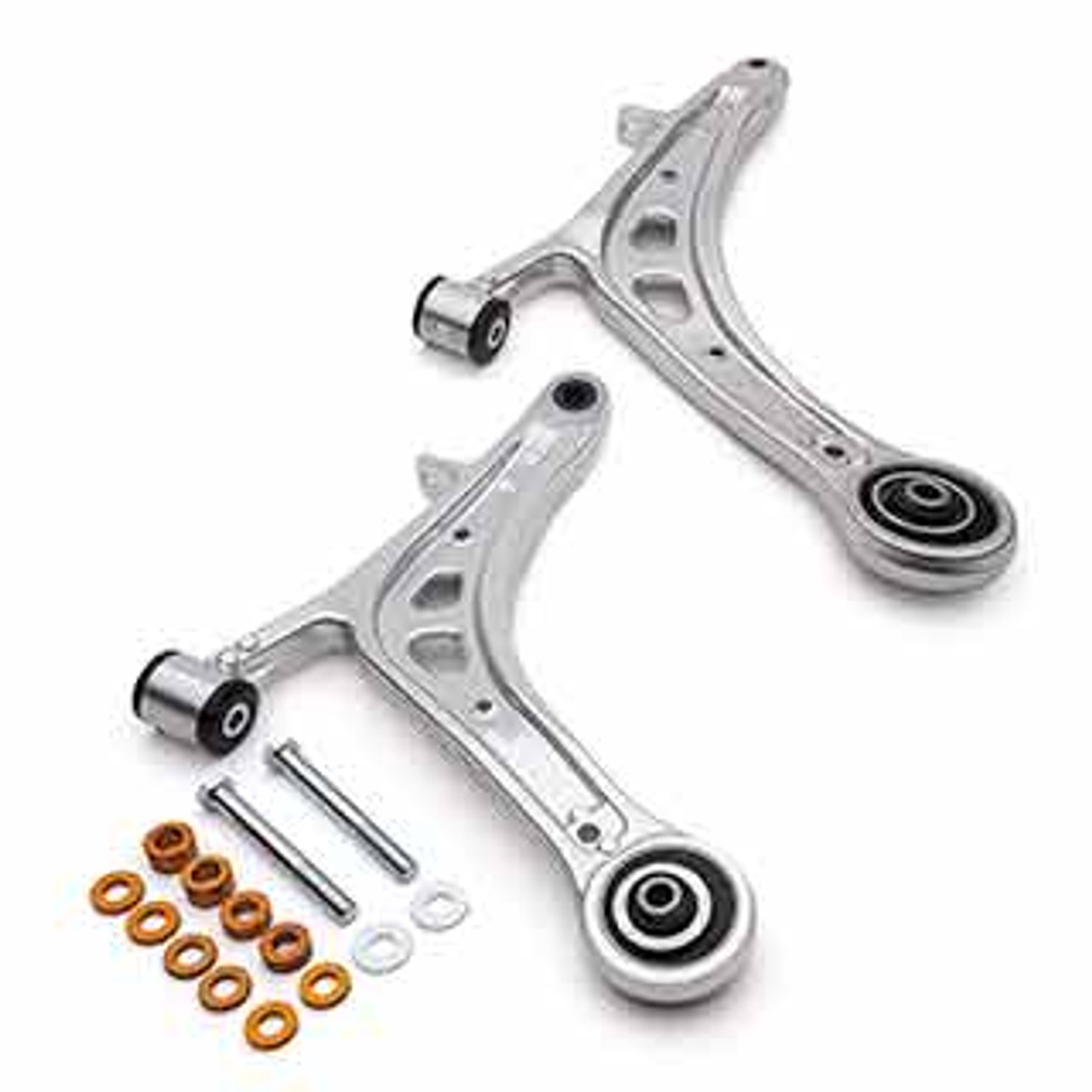 SUBARU COMPETITION READY SUSPENSION PACKAGE - ALLOY FRONT LOWER CONTROL ARM (COMPLETE), OFFSET CASTER